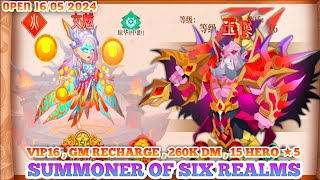 Summoner of Six Realms RPG P-SERVER - V16 GM Recharge , 260K DM , Free 15 Hero , And More screenshot 4