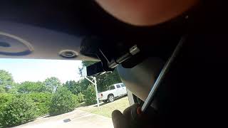 Honda Clarity  trunk lid fix in real time.