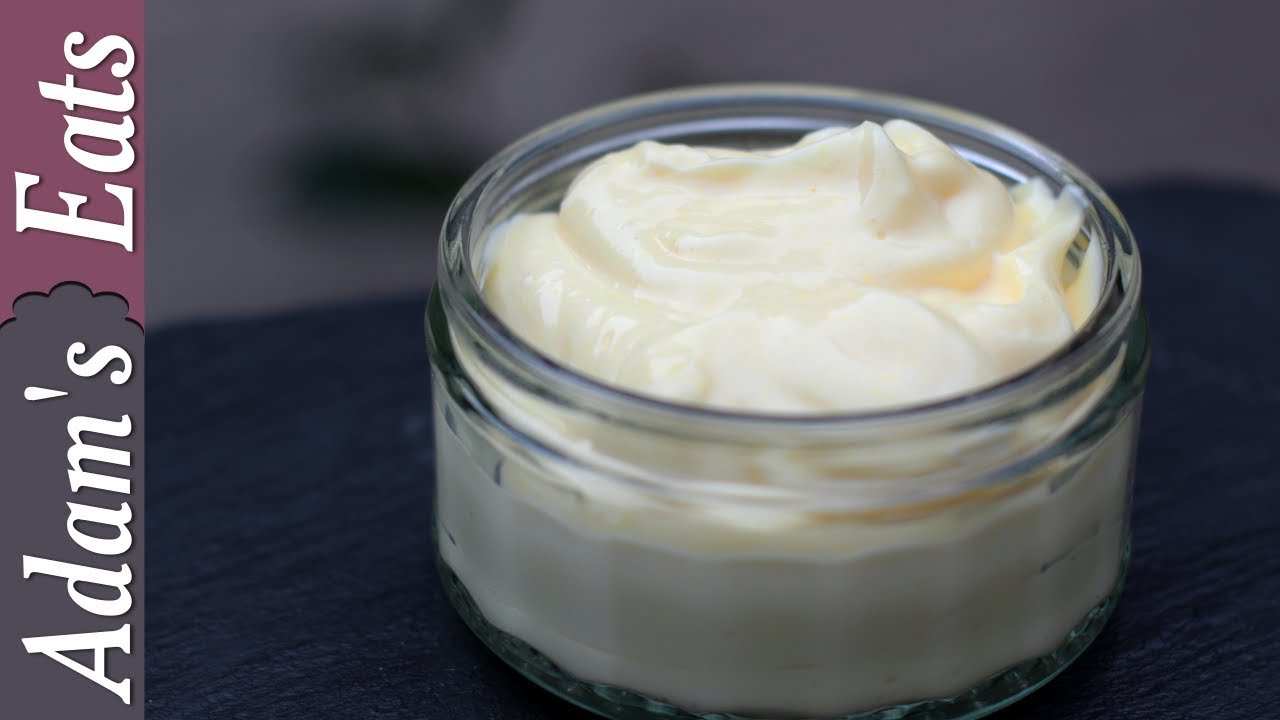 How to make mayonnaise YouTube