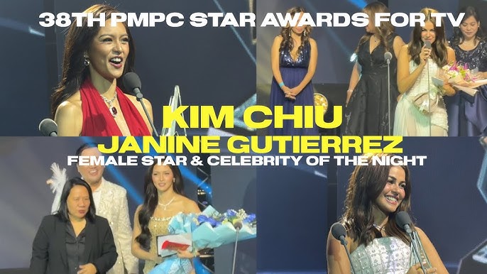 KIM CHIU Announces Best Supporting Actress Award For JANINE GUTIERREZ