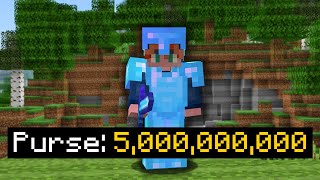 I went on the Richest Skyblock Account...