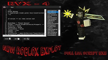 ROBLOX EXPLOIT SHOWCASE|RVX-4