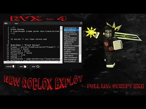 ROBLOX EXPLOIT SHOWCASE|RVX-4