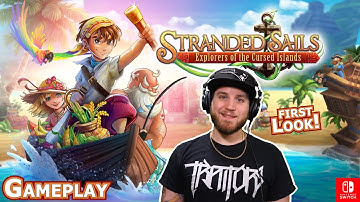 Stranded Sails - Explorers of the Cursed Islands | GAMEPLAY | Nintendo Switch | FIRST LOOK!!