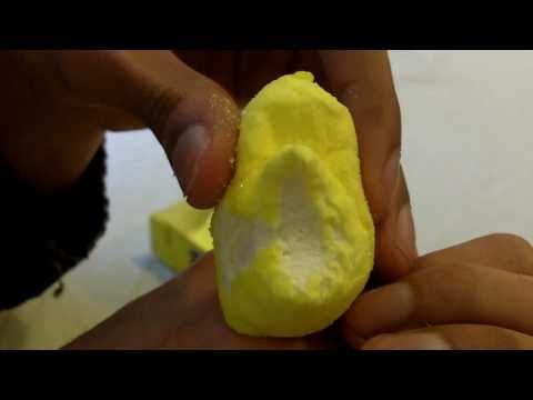 Marshmallow Peeps Unwrapping And Taste Test Review