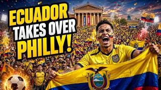 World Cup 2026 Philadelphia: Ecuador Fans Take Over Rocky Steps