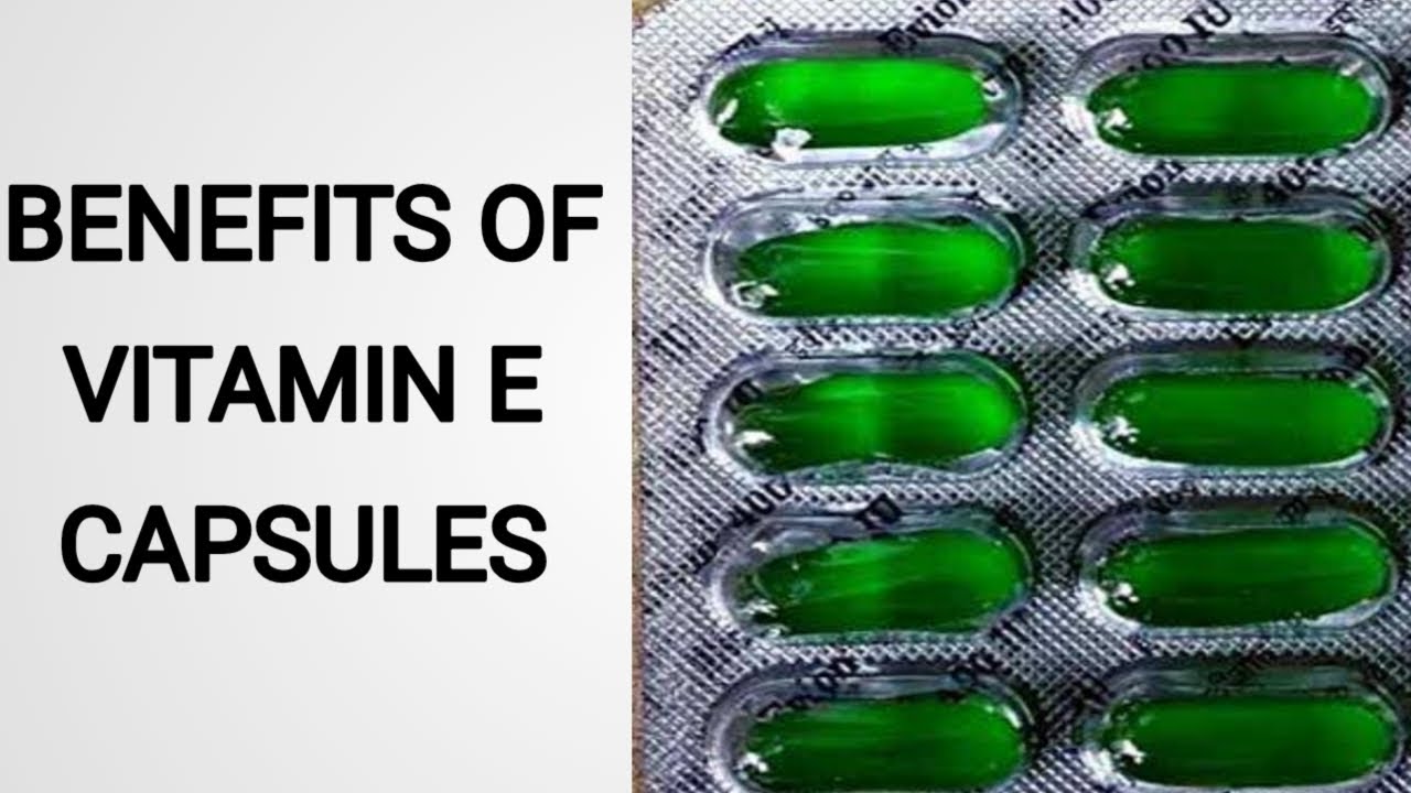 Uses Of Vitamin E Oil l How To Use Vitamin E Capsules l Benefits In Hindi YouTube