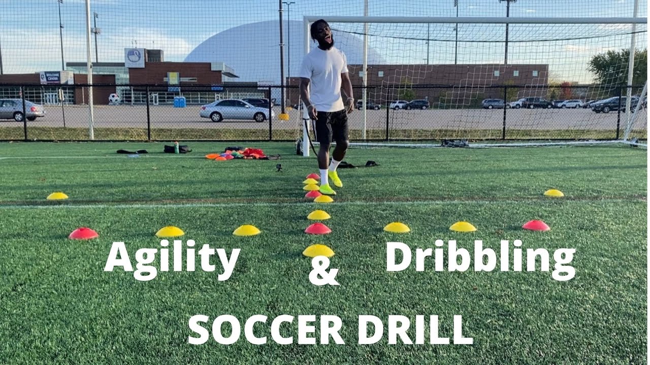 Agility and Dribbling | Soccer drills - YouTube