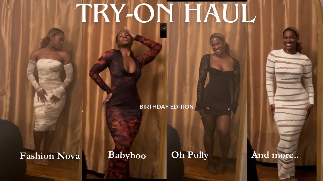Try-On Haul: Oh Polly, Murci, Fashion Nova, Babyboo and More