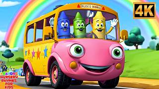 wheels bus go round round