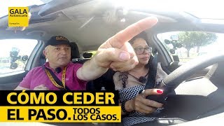 Los 5 Casos Donde CEDER el PASO  🖐 I CLASE DE MANEJO real con Katia by Autoescuela Gala 174,053 views 5 years ago 49 minutes