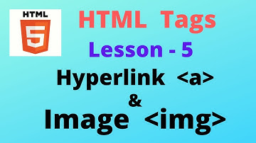 Lesson-5 | how to use html hyperlink and image tags for website - hindi/urdu
