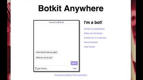 Introducing the Botkit Anywhere learning mode