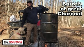 Making Charcoal for the Smoker, Garden, and Pigs (Imoum Product Feature)