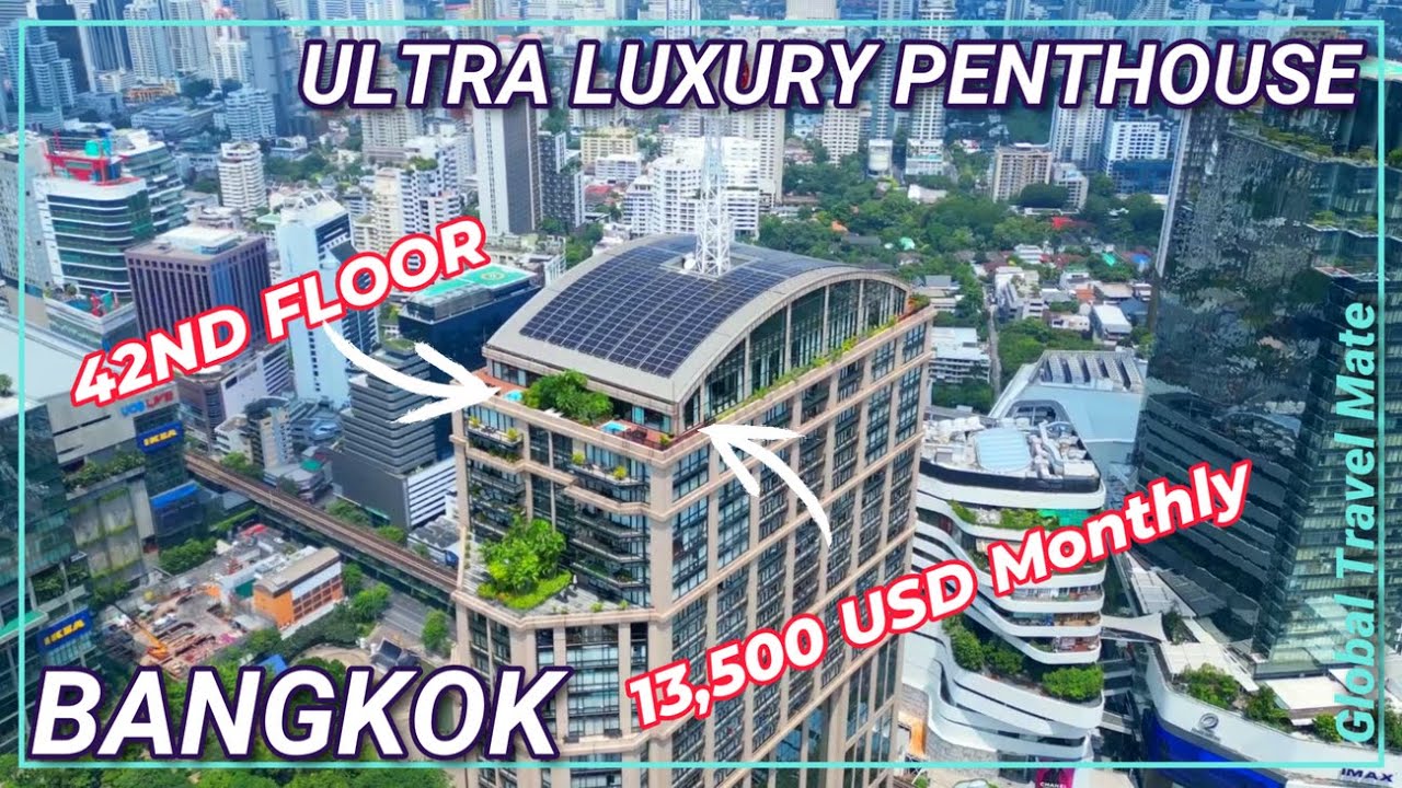 BANGKOK Ultra Luxury Penthouses For Rent Emporium Suites 🇹🇭 Thailand