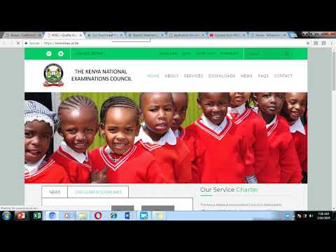 Kenya - Confirm or Validate Authenticity of Educational Certificate (KNEC) - English