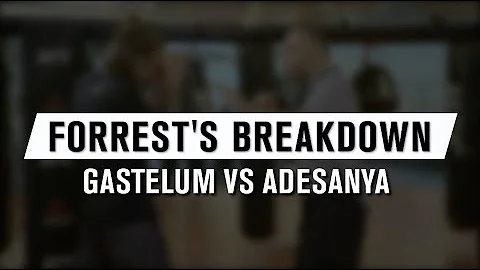 UFC 236: Forrest Breakdown - Gastelum vs Adesanya