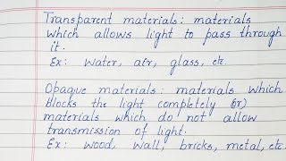 Celebrity Definition of Transparent materials, Opaque materials, Translucent materials Profile