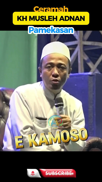EKAMOSO ORENG || KH MUSLEH ADNAN  #ariestaprochannel