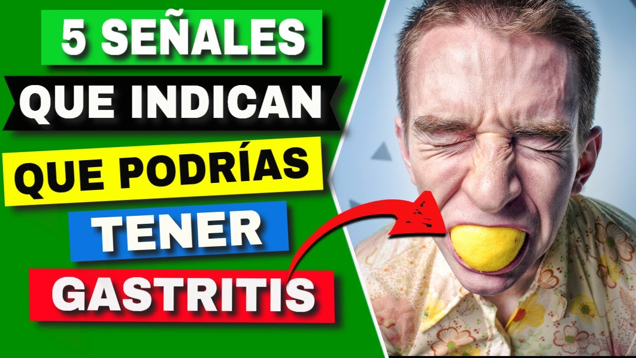 👉 SABER SI TENGO GASTRITIS? Conoce las Claves para Detectar la GASTRITIS a Tiempo YouTube