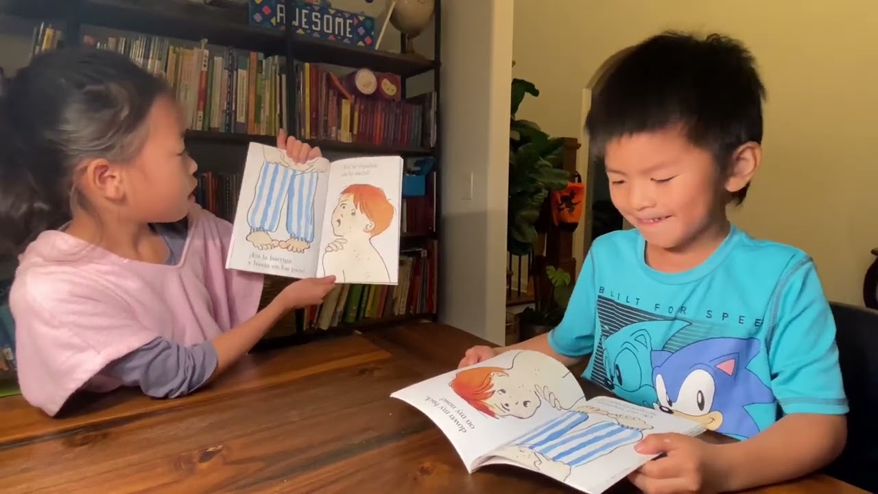 Itchy Itchy Chickenpox Read Along in Spanish and English YouTube