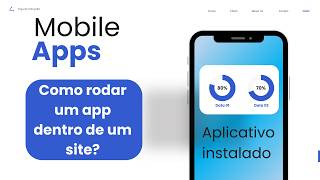 Como colocar para rodar aplicativo no domínio e abrir como site?