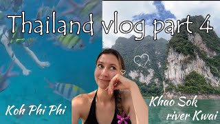 Thailand vlog part 4, Traveling in Thailand, Island hopping, tours and a floating hotel!