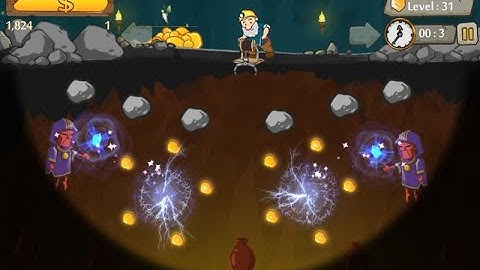 Gold Miner - Unity – Casual Game - Admob – Inapp Fast Game Play