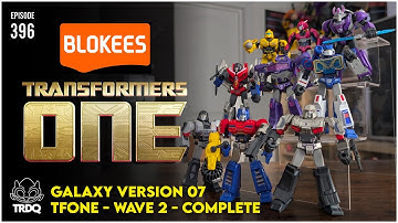 TRDQ: Blokees! Transformers Galaxy Version 07 One Wave 2 - FULL SET - Review