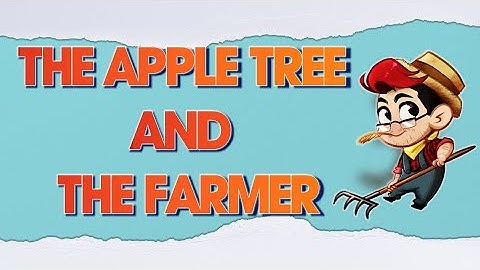 Learn English through Story - The Apple Tree and The Farmer - English Story
