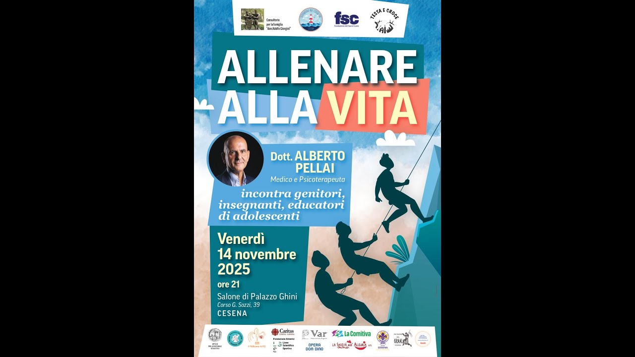 Allenare alla vita - Alberto Pellai a Cesena