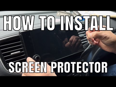 How to Install a Infotainment Screen Protector Saver on your Honda Ridgeline Passport Pilot