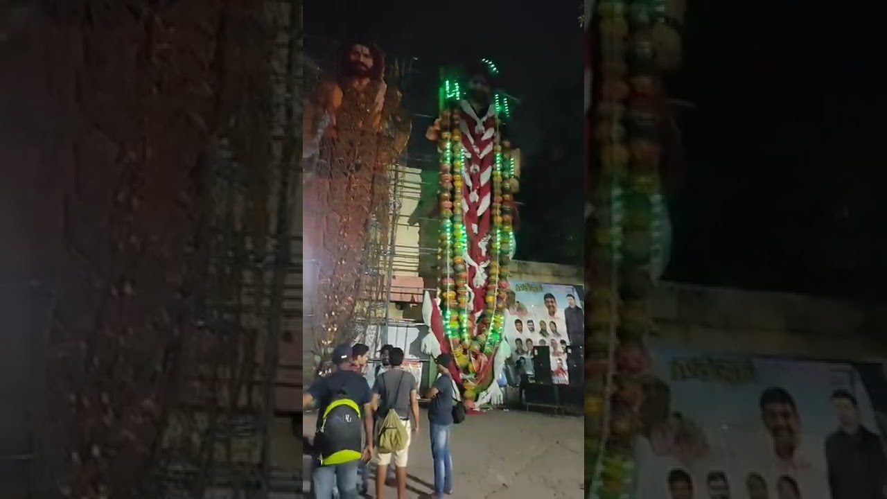 RRR 50 Days Celebrations🎉| NTR Craze Biggest Cut Out | RRR Craze In Sudarshan | NTR | Ram Charan