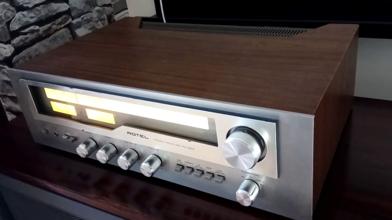 Vintage Rotel RX-503 - YouTube