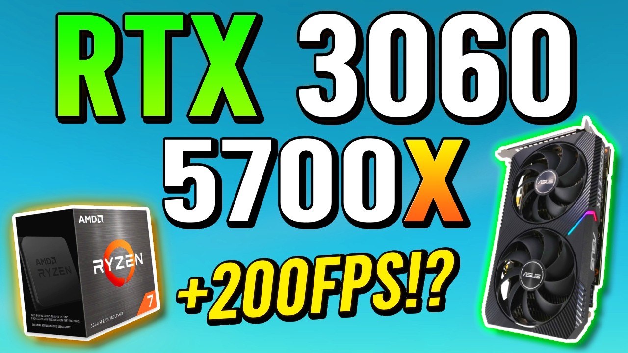 RTX 3060 + R7 5700X – This Combo STILL Crushes in 2026! - YouTube