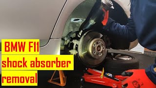 BMW F11 Shock Absorber removal and dust cover replacement