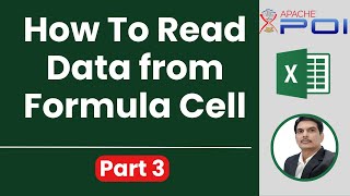 Apache POI Tutorial Part3 - How To Read Data from Formula Cell in Excel Sheet #ApachePOI