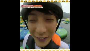 [비투비]Minhyuk :"I was going to save Eunkwang, but he took too long" #short