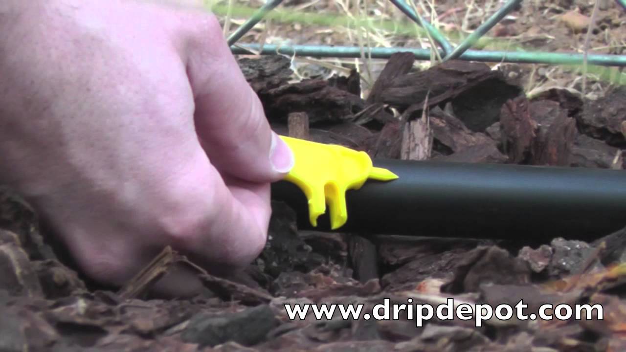 How To Punch Holes In Drip Irrigation Tubing