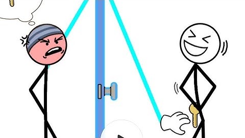 Thief Puzzle 1-15 Levels - Funny Stickman Brain Puzzle Game - Gameplay Walkthrough