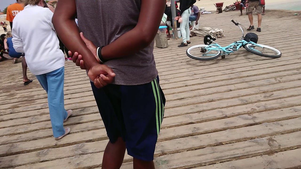 Cape Verde fish pier