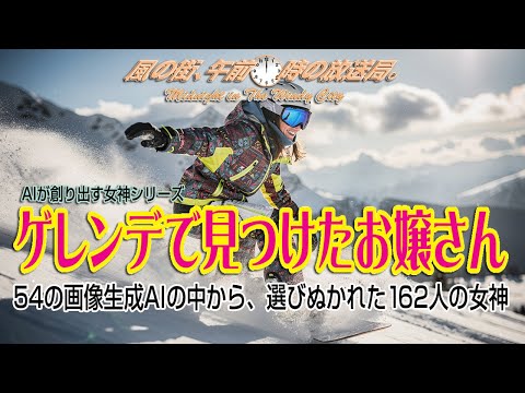 [ 風の街、午前0時の放送局 　第107回]2026冬-ゲレンデで見つけたお嬢さん