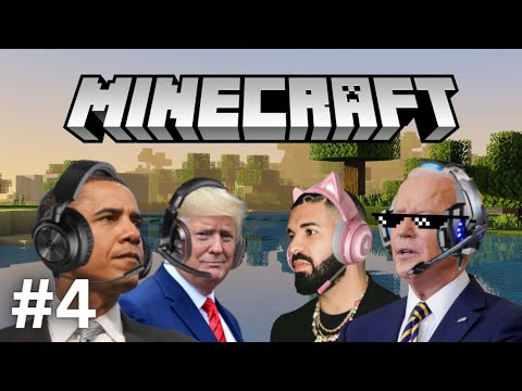 Presidents Play Minecraft 4 (ft. Drake) - YouTube