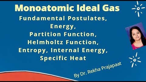 Monoatomic Ideal Gas
