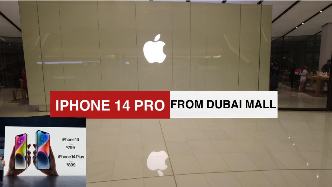 Iphone 14 Pro from Dubai mall Apple Store #iphone14 #iphone14pro # ...