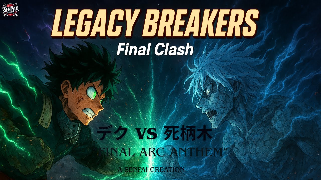 “Legacy Breakers Deku vs Shigaraki Final Battle Anthem (My Hero