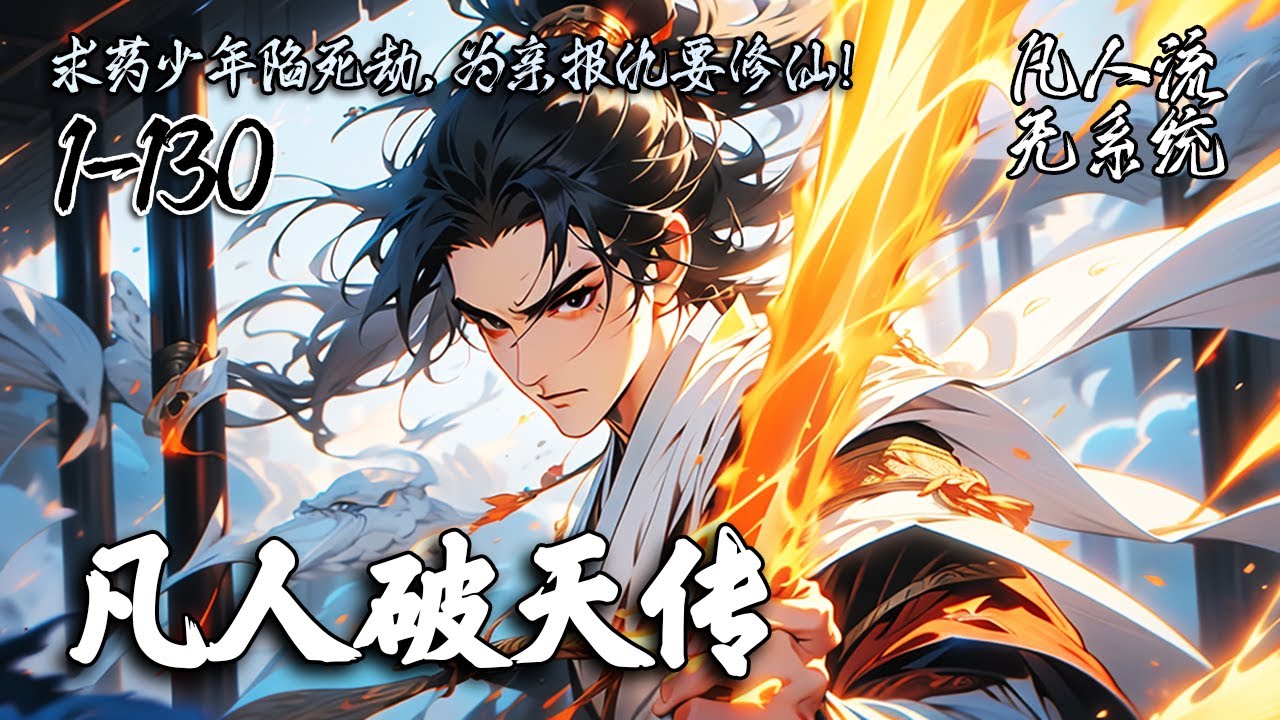 《凡人破天传》1-130，求药少年因灭门血仇闯入修仙界。虽资质平庸，却凭一剑斩尽世间妖邪。在寻觅身世的过程中，他逆势破天，成就一代杀神。#修仙 #玄幻#凡人