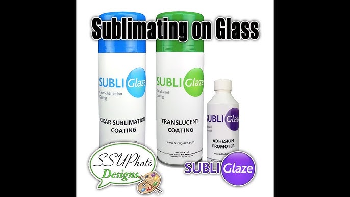 SubliGlaze Instructions on Metal and Glass, Sublimation coatings