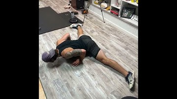 Side Split Push Ups