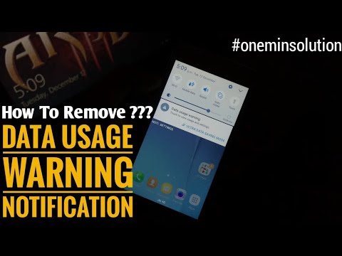 Data Usage Warning Android | How to Remove Data Usage Warning ...